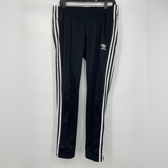 Adidas, trackpants, sweatpants,‎ joggers, zipper at ankles, size M - Picture 1 of 9